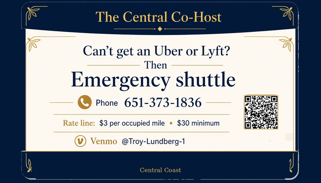 Emergency shuttle card