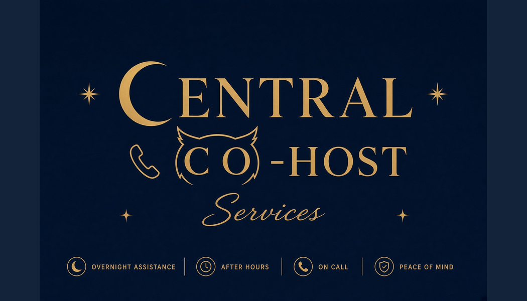 Central Co-Host Services business card